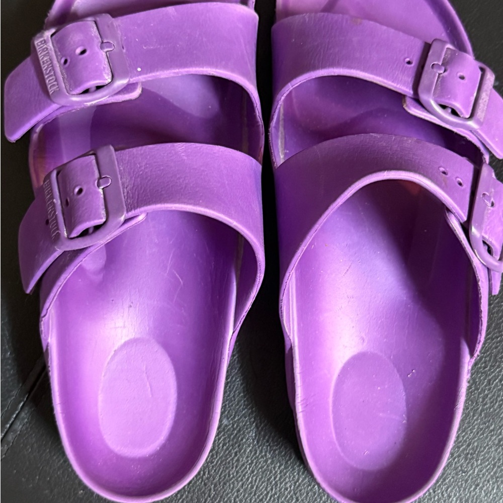 Birkenstock Purple Double-Strap Sandals size 7 women’s